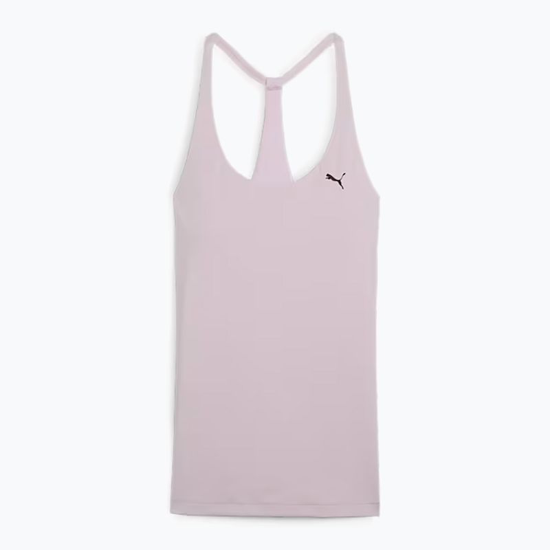 Tank top de antrenament pentru femei PUMA Studio Ultrabare 2in1 Tank grape mist