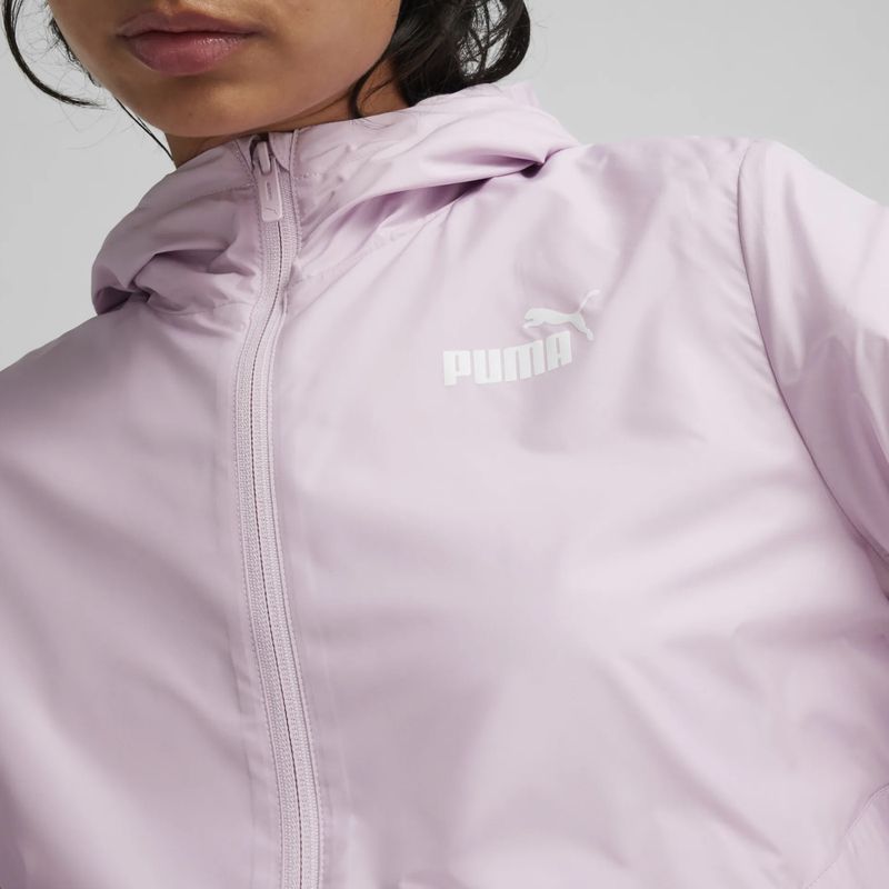 Geacă de vânt pentru femei PUMA ESS Solid Windbreaker Hoodie grape mist 6