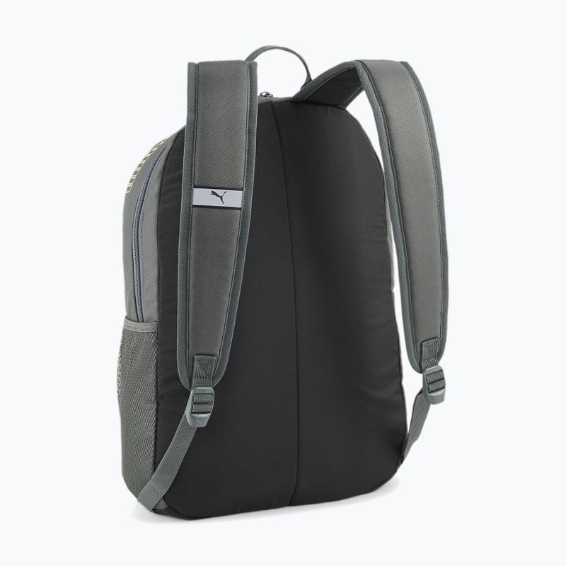 Rucsac PUMA Phase II 21 l mineral gray/lime sheen 4