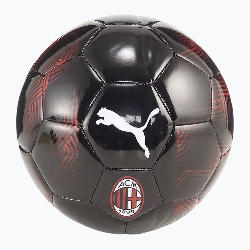 Minge de fotbal PUMA AC Milan FtblCore puma black/for all time red mărimea 5 2