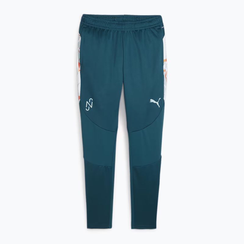 Pantaloni de fotbal pentru bărbați PUMA Neymar JR Creativity Training ocean tropic/hot heat