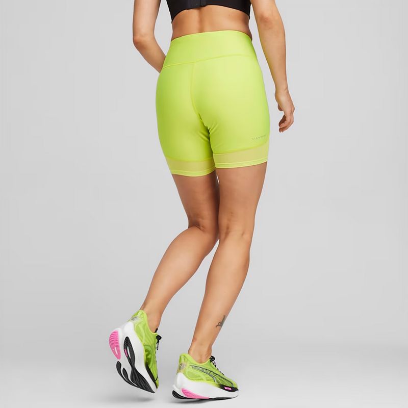 Pantaloni scurți de alergat pentru femei PUMA Run Ultraform 6" green 5