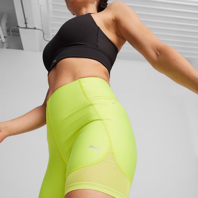 Pantaloni scurți de alergat pentru femei PUMA Run Ultraform 6" green 6