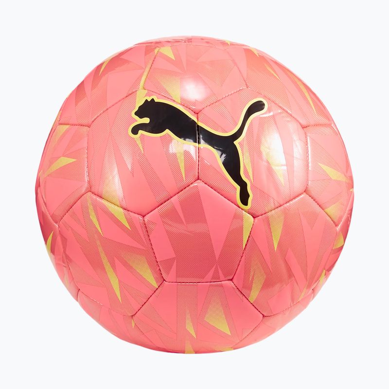 Minge de fotbal PUMA Final Graphic sunset glow/sun stream mărime 5 4