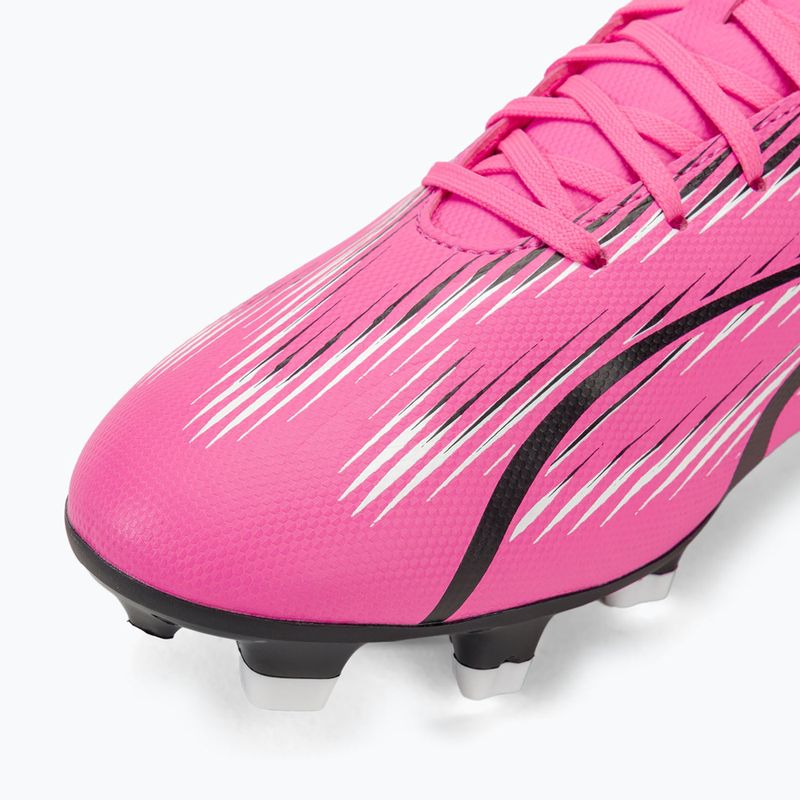 Încălțăminte de fotbal PUMA Ultra Ultimate FG/AG poison pink/puma white/puma black 8