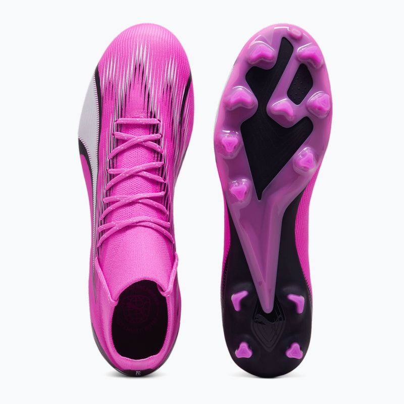 Încălțăminte de fotbal PUMA Ultra Pro FG/AG poison pink/puma white/puma black 11