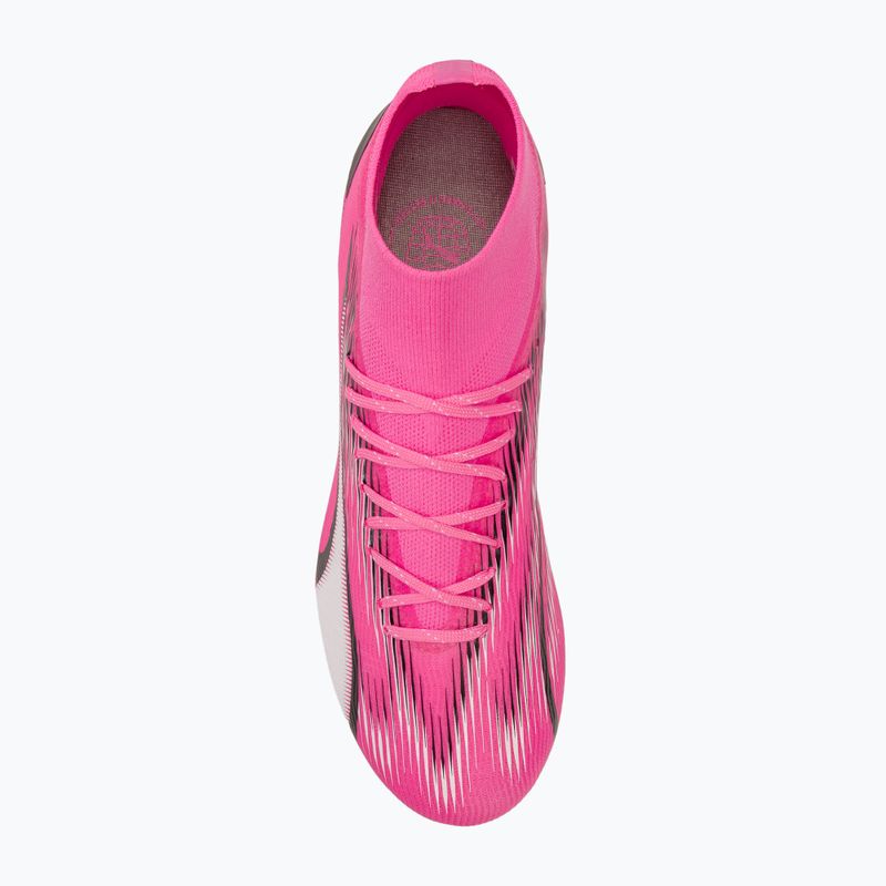 Încălțăminte de fotbal PUMA Ultra Pro FG/AG poison pink/puma white/puma black 5