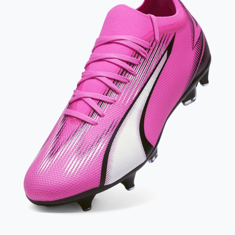Încălțăminte de fotbal PUMA Ultra Match MxSG poison pink/puma white/puma black 12