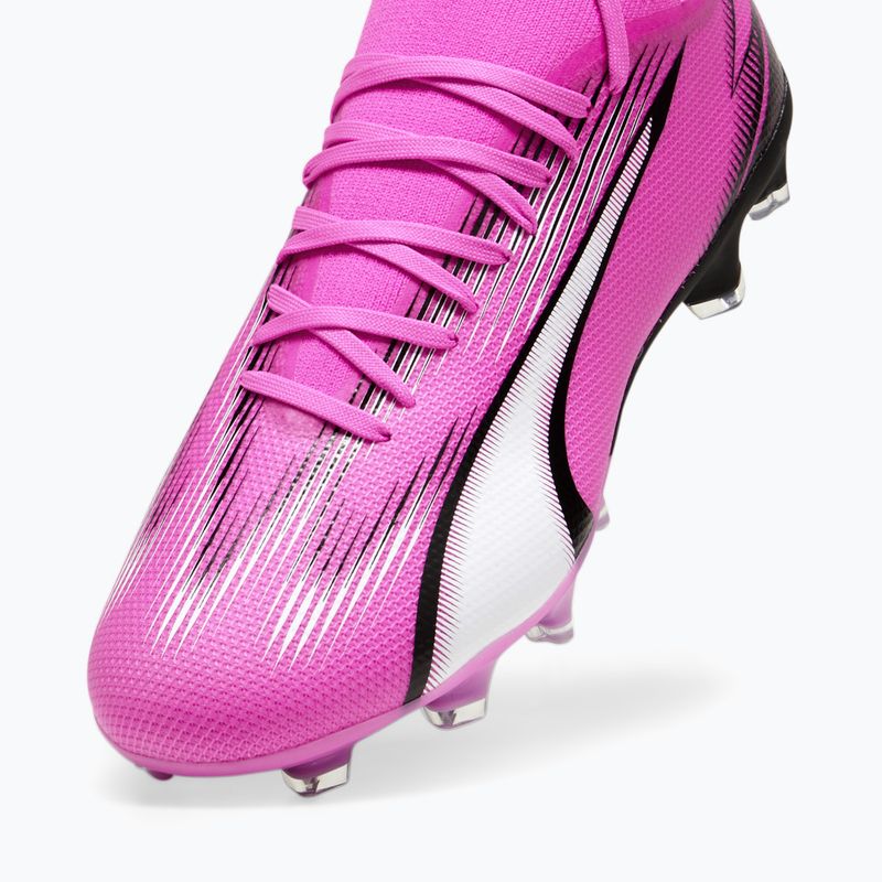 Încălțăminte de fotbal PUMA Ultra Match FG/AG poison pink/puma white/puma black 12