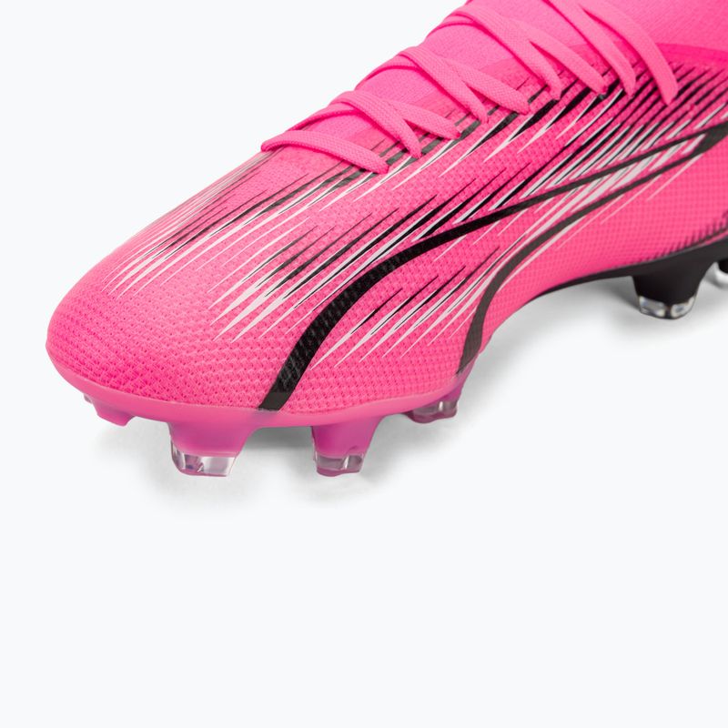 Încălțăminte de fotbal PUMA Ultra Match FG/AG poison pink/puma white/puma black 7