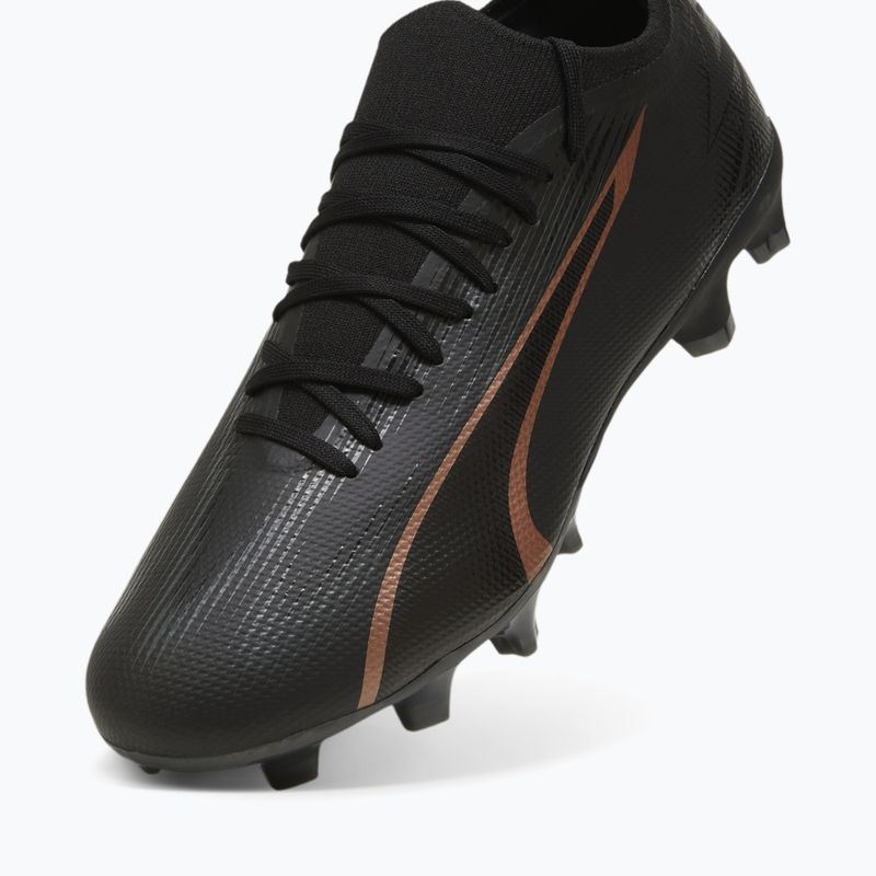 Încălțăminte de fotbal PUMA Ultra Match FG/AG puma black/copper rose 12