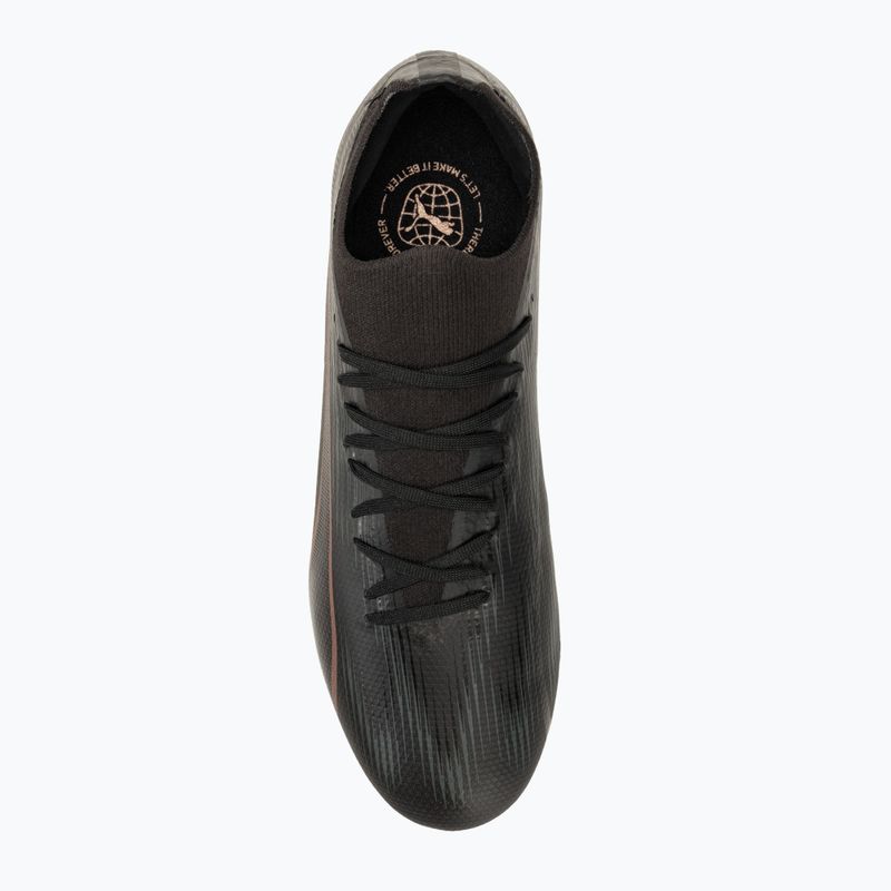 Încălțăminte de fotbal PUMA Ultra Match FG/AG puma black/copper rose 5