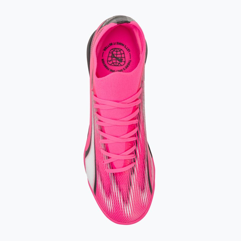 Încălțăminte de fotbal PUMA Ultra Match IT poison pink/puma white/puma black 5