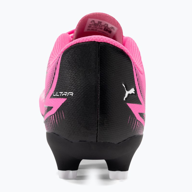 Încălțăminte de fotbal PUMA Ultra Play FG/AG poison pink/puma white/puma black 6