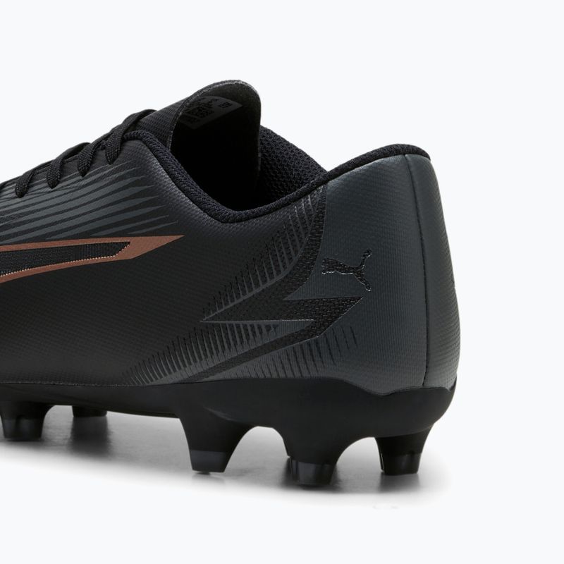 Încălțăminte de fotbal PUMA Ultra Play FG/AG puma black/copper rose 8