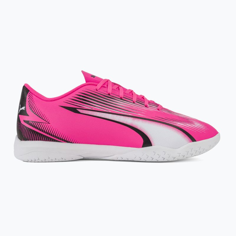 Încălțăminte de fotbal PUMA Ultra Play IT poison pink/puma white/puma black 2