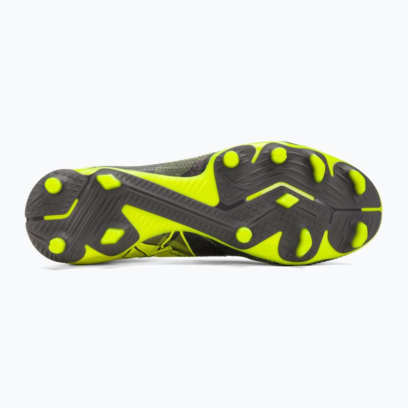 Încălțăminte de fotbal PUMA Future 7 Match Rush FG/AG strong gray/cool dark gray/electric lime 4