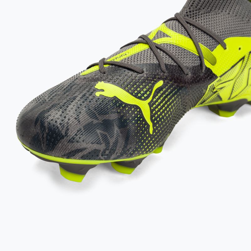 Încălțăminte de fotbal PUMA Future 7 Match Rush FG/AG strong gray/cool dark gray/electric lime 7