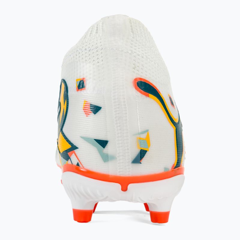 Încălțăminte de fotbal PUMA Future 7 Match Creativity FG/AG white/oceantropic/turquoisesurf/hotheat/sunstream 6