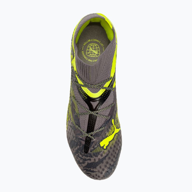 Încălțăminte de fotbal PUMA Future 7 Ultimate Rush FG/AG strong gray/cool dark gray/electric lime 5