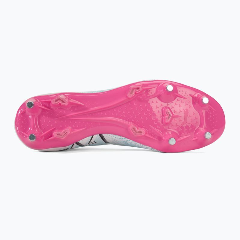 Încălțăminte de fotbal PUMA Future 7 Play MxSG puma white/puma black/poison pink 4