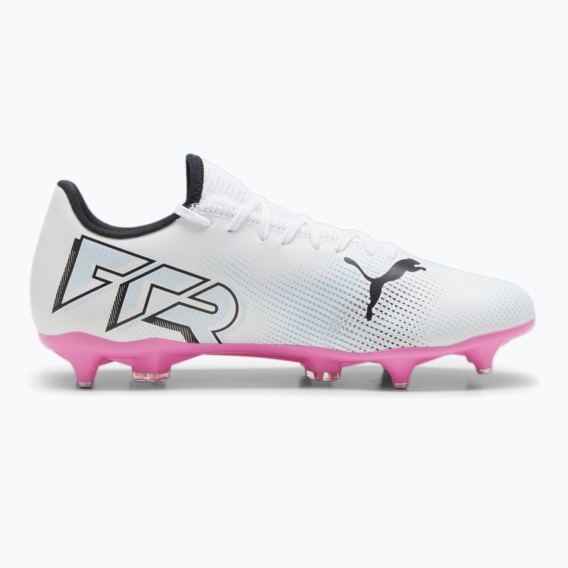 Încălțăminte de fotbal PUMA Future 7 Play MxSG puma white/puma black/poison pink 9