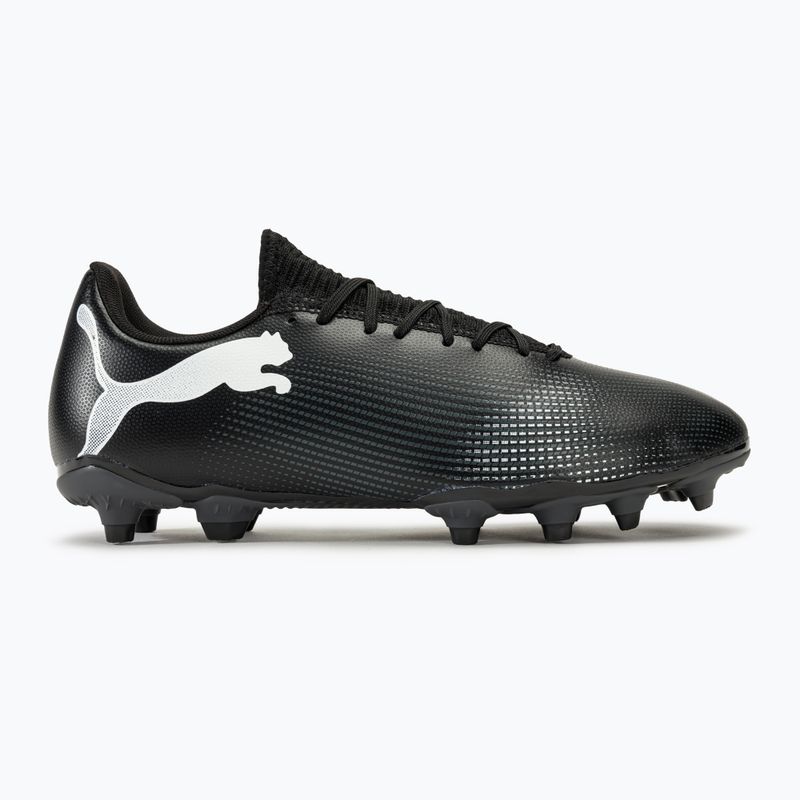 Încălțăminte de fotbal PUMA Future 7 Play FG/AG puma black/puma white 2
