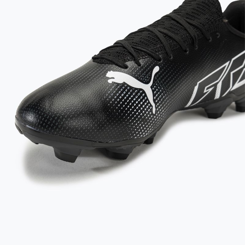 Încălțăminte de fotbal PUMA Future 7 Play FG/AG puma black/puma white 7