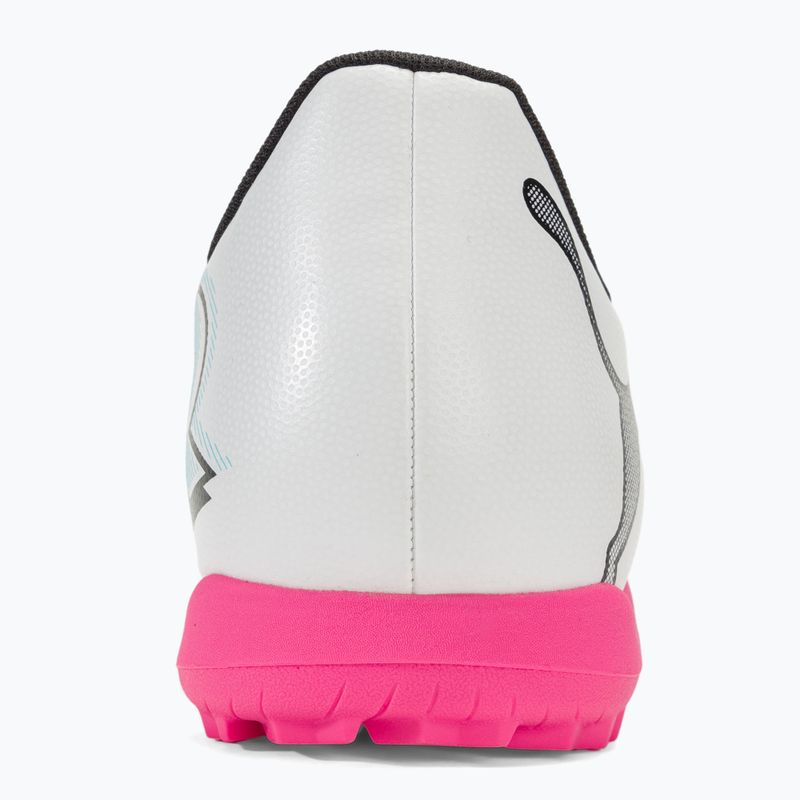 Încălțăminte de fotbal PUMA Future 7 Play TT puma white/puma black/poison pink 6