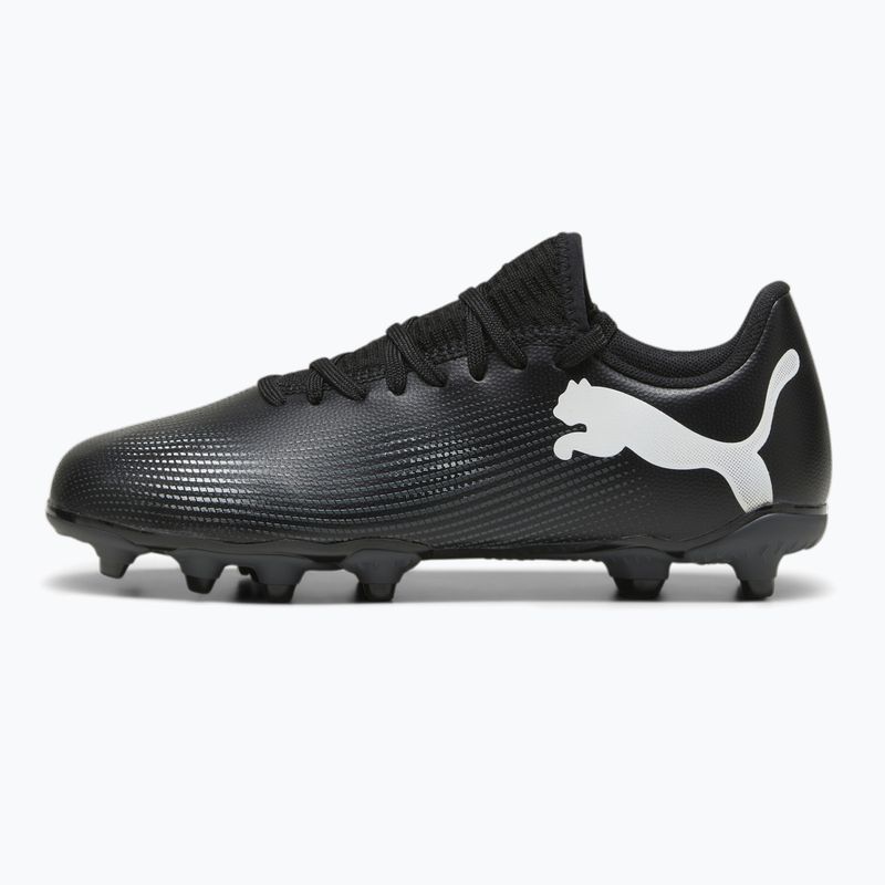 Încălțăminte de fotbal pentru copii PUMA Future 7 Play FG/AG puma black/puma white 8