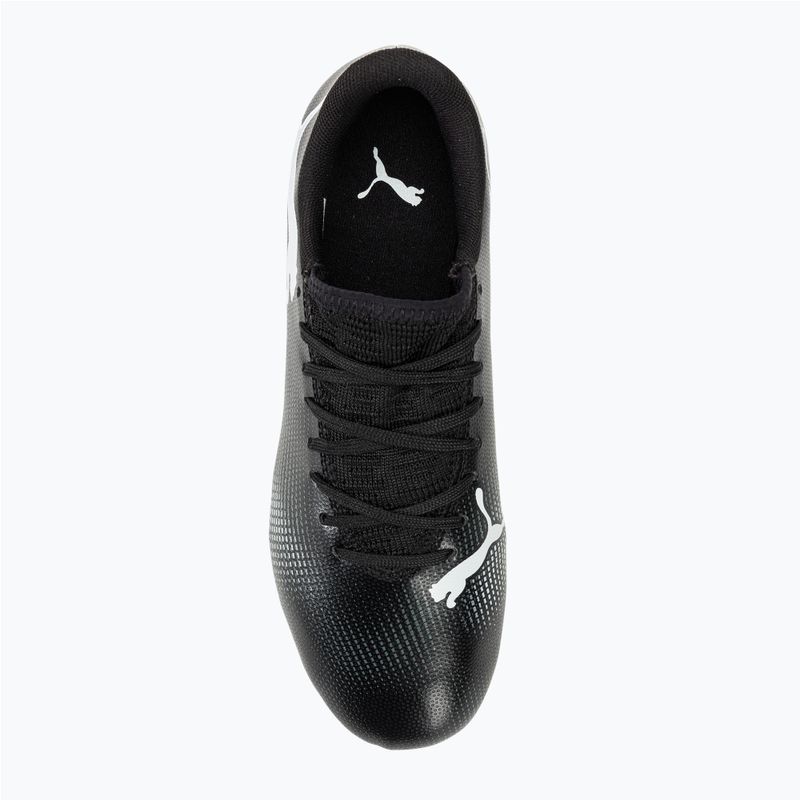 Încălțăminte de fotbal pentru copii PUMA Future 7 Play FG/AG puma black/puma white 5