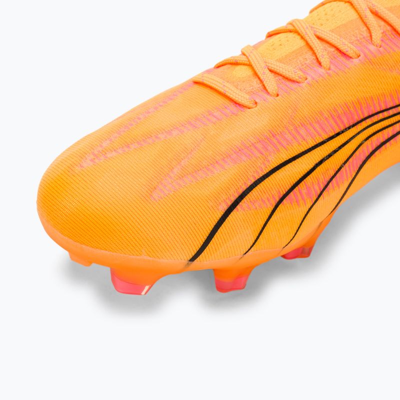 Încălțăminte de fotbal PUMA Ultra Ultimate FG/AG sunset glow/puma black/sun stream 7