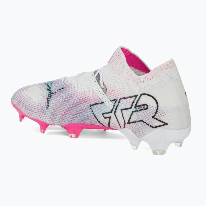 Încălțăminte de fotbal PUMA Future 7 Ultimate FG/AG puma white/puma black/poison pink 3