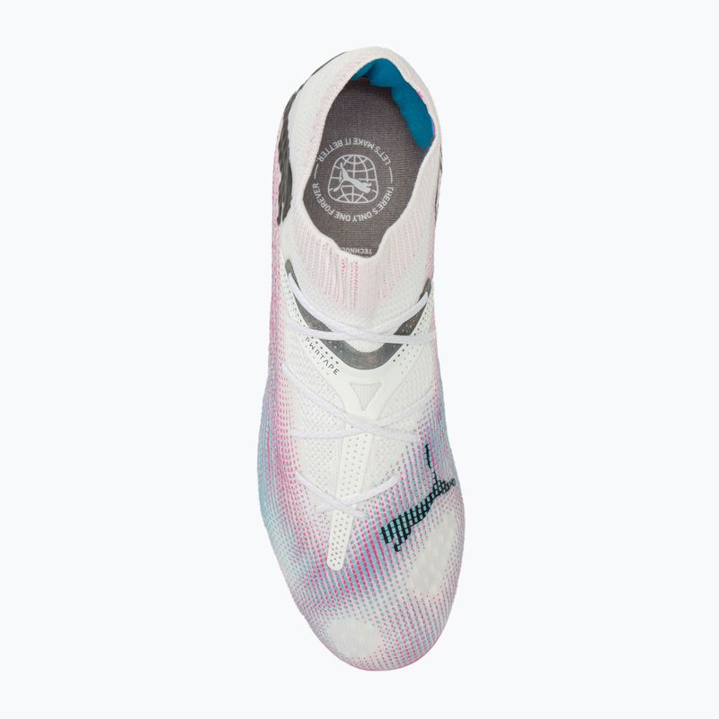 Încălțăminte de fotbal PUMA Future 7 Ultimate FG/AG puma white/puma black/poison pink 5