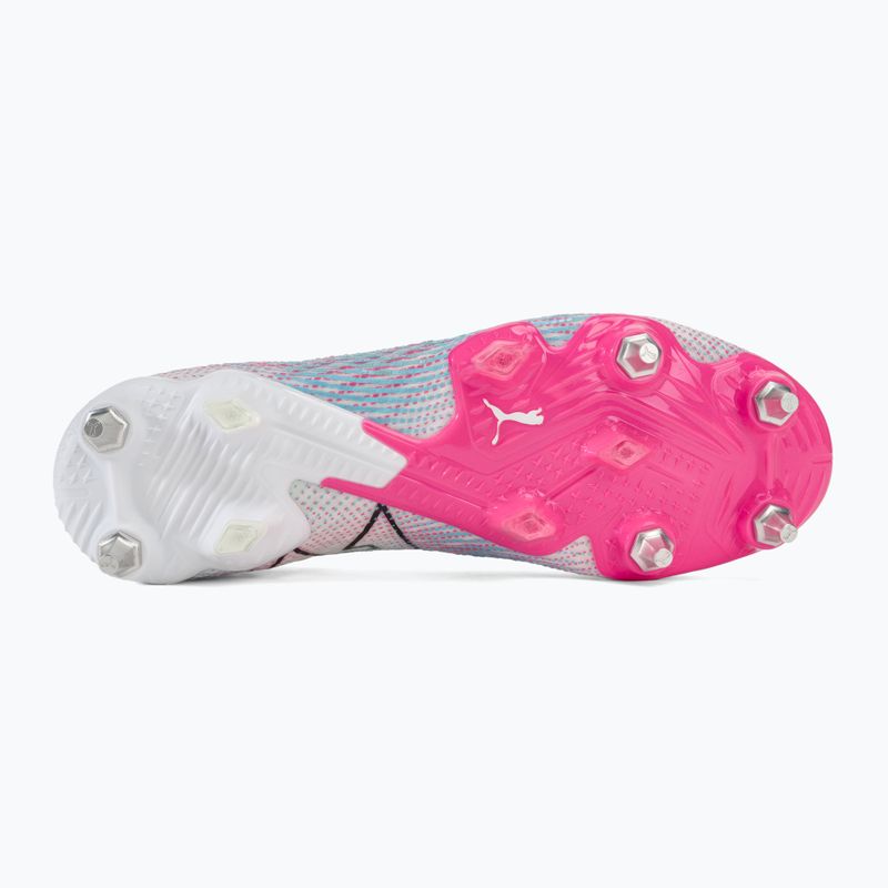 Încălțăminte de fotbal PUMA Future 7 Ultimate MxSG puma white/puma black/poison pink 4