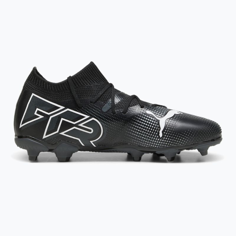 Încălțăminte de fotbal pentru copii PUMA Future 7 Match FG/AG puma black/puma white 9