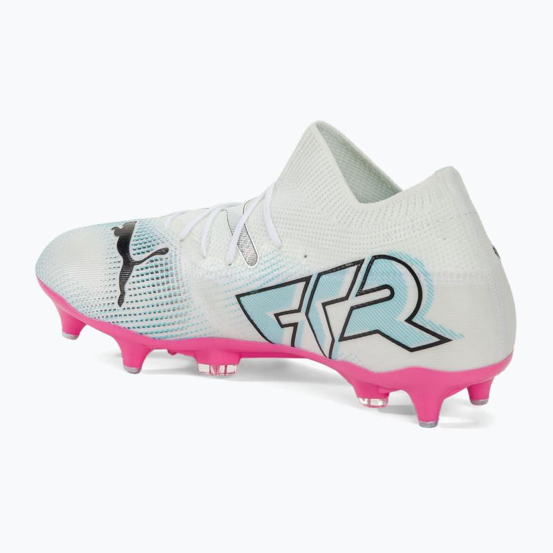 Încălțăminte de fotbal PUMA Future 7 Match MxSG puma white/puma black/poison pink 3