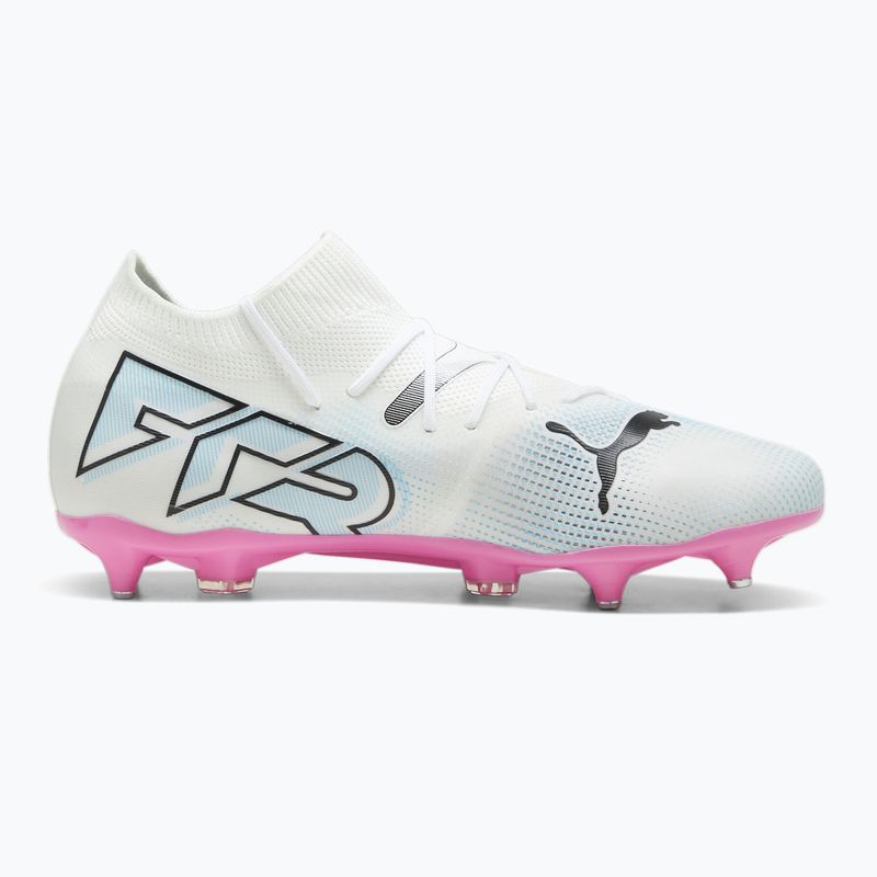 Încălțăminte de fotbal PUMA Future 7 Match MxSG puma white/puma black/poison pink 9