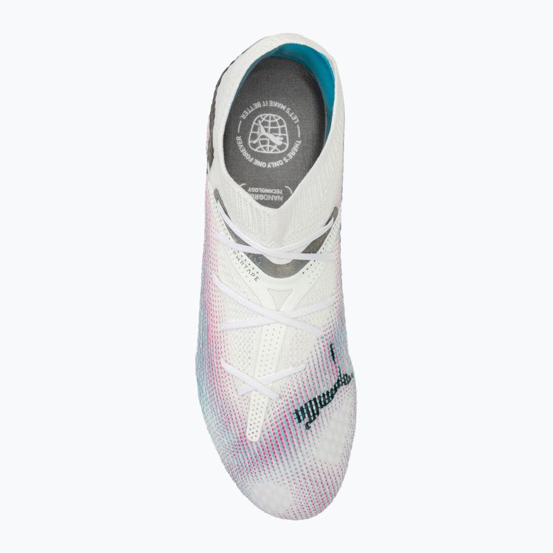 Încălțăminte de fotbal PUMA Future 7 Pro+ FG/AG puma white/puma black/poison pink 5