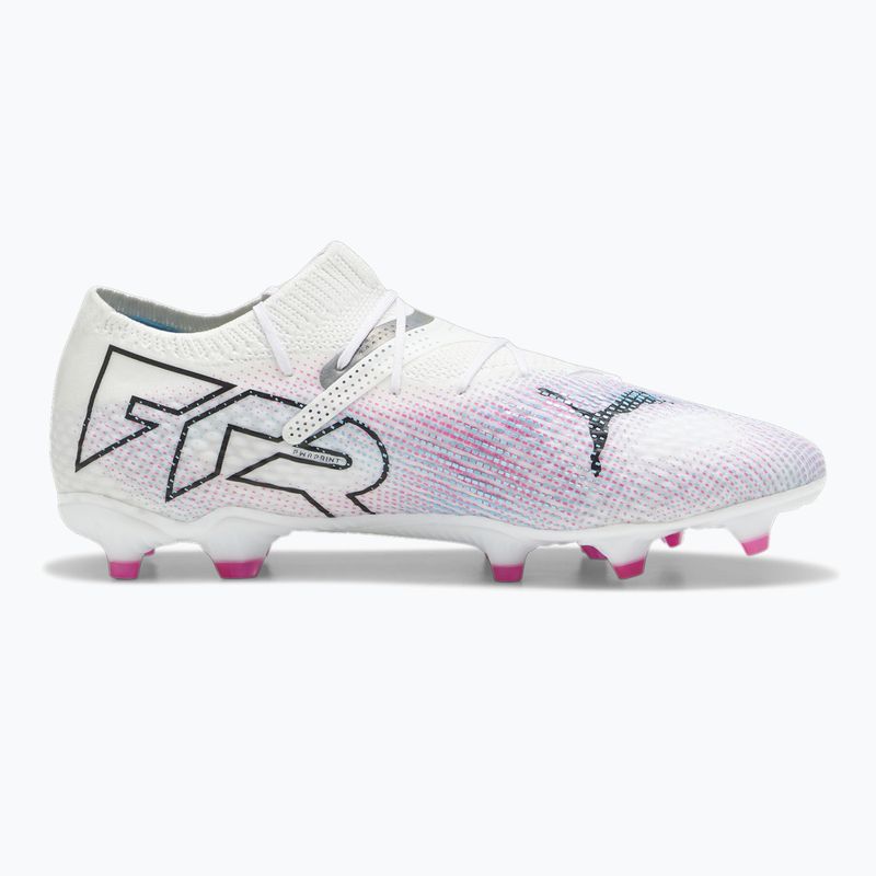 Încălțăminte de fotbal PUMA Future 7 Pro+ FG/AG puma white/puma black/poison pink 9