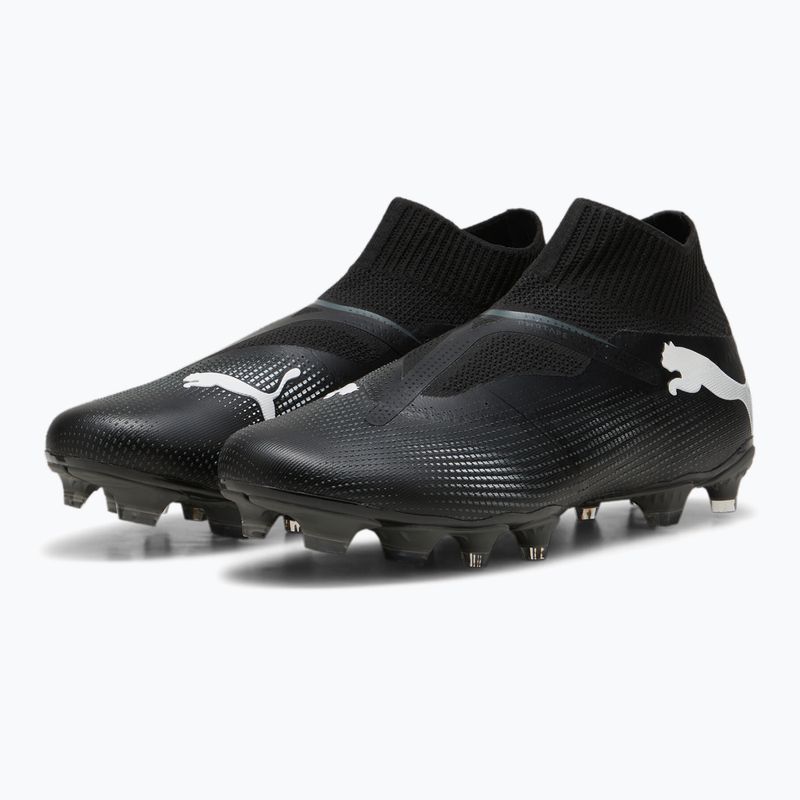 Încălțăminte de fotbal PUMA Future 7 Match+ LL FG/AG puma black/puma white 10