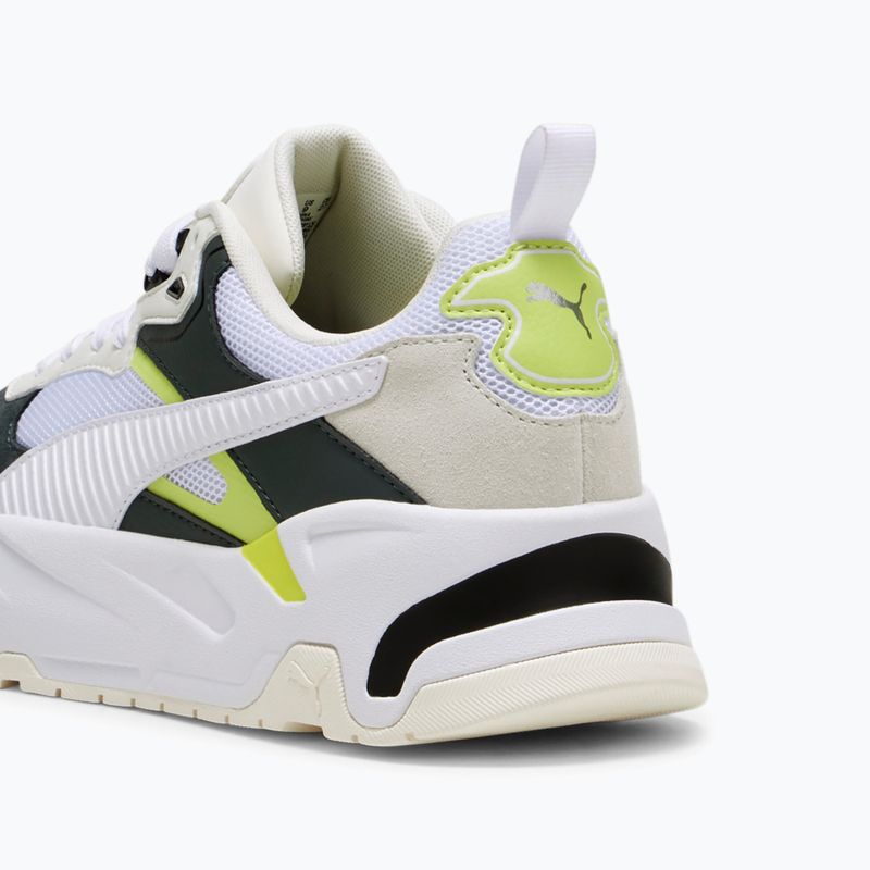 Încălțăminte PUMA Trinity warm white/puma white/mineral gray/lime sheen 13