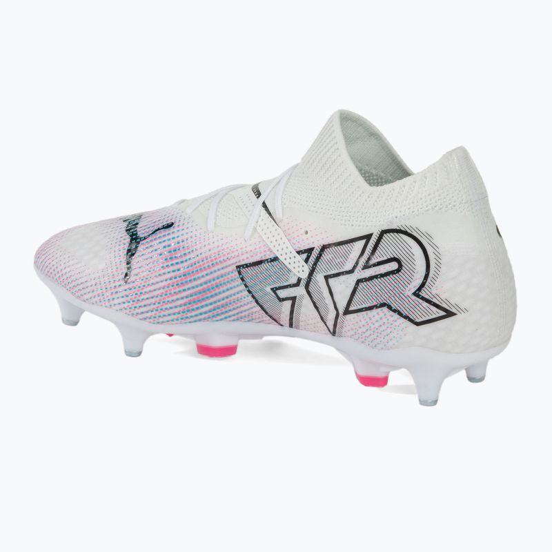 Încălțăminte de fotbal PUMA Future 7 Pro MxSG puma white/puma black/poison pink 3