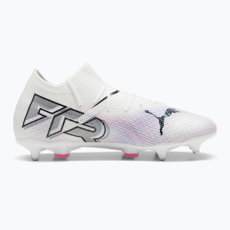 Încălțăminte de fotbal PUMA Future 7 Pro MxSG puma white/puma black/poison pink 9