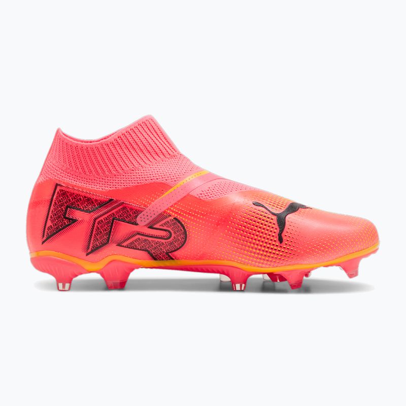 Încălțăminte de fotbal PUMA Future 7 Match+ LL FG/AG sunset glow/puma black/sun stream 9