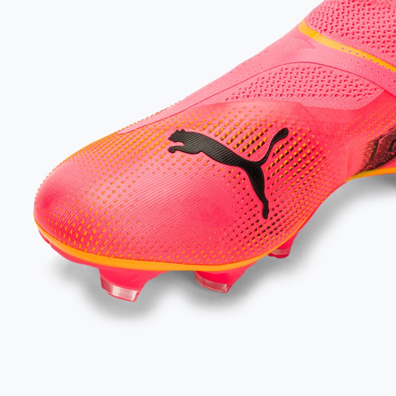 Încălțăminte de fotbal PUMA Future 7 Match+ LL FG/AG sunset glow/puma black/sun stream 7