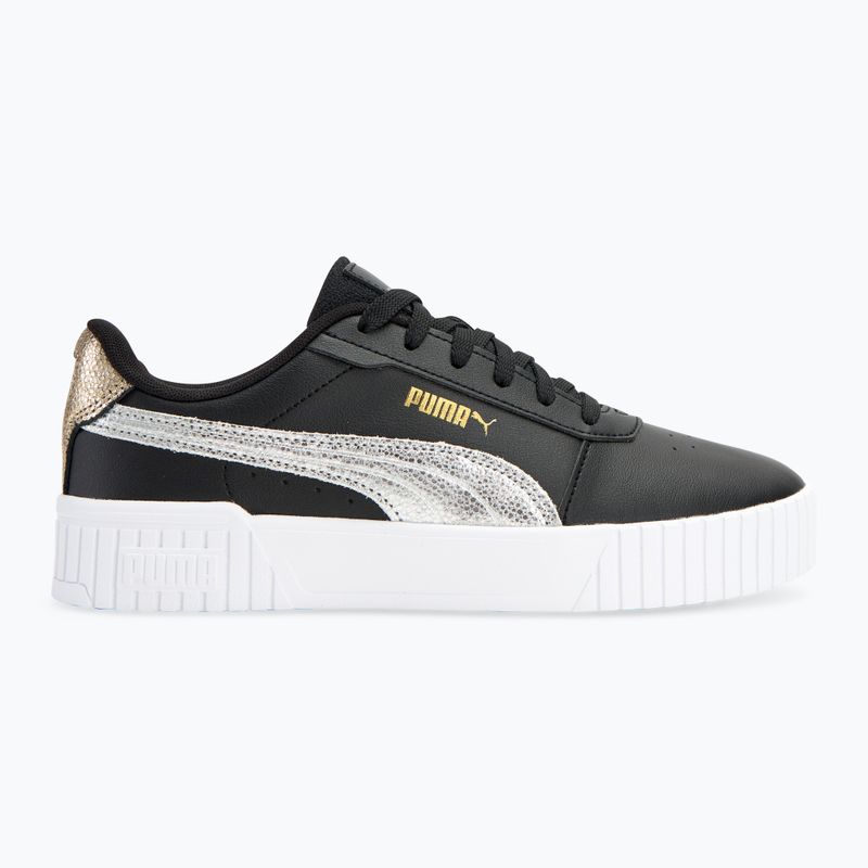 Încălțăminte pentru femei PUMA Carina 2.0 Metallic Shine puma black/puma silver/puma gold 2