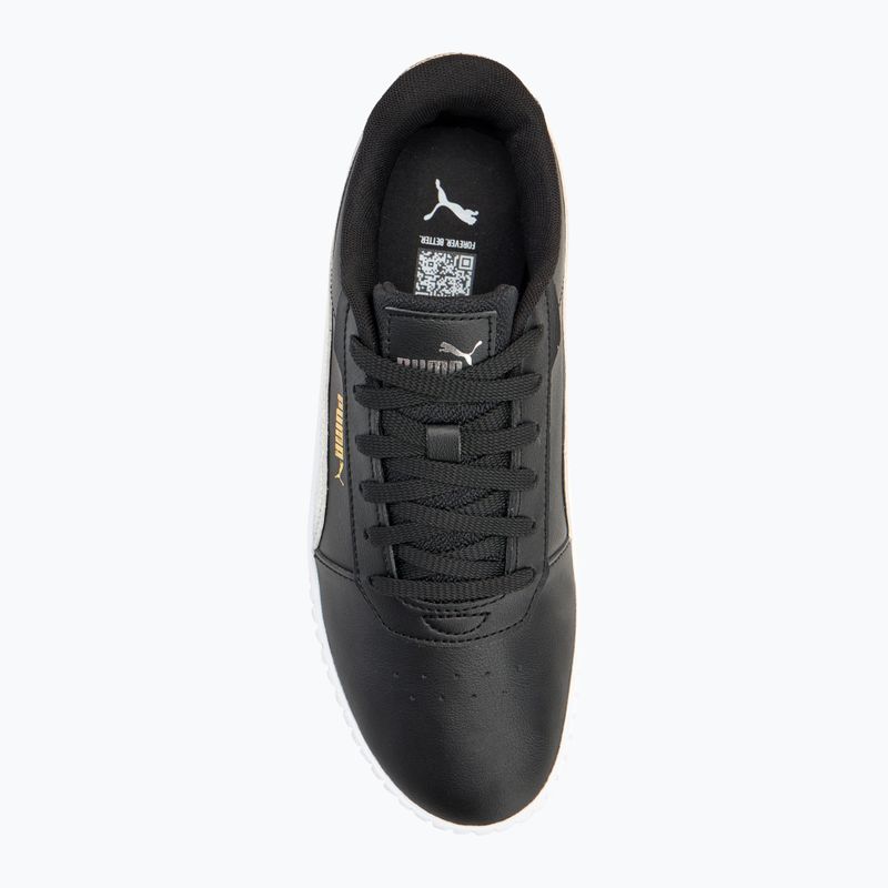 Încălțăminte pentru femei PUMA Carina 2.0 Metallic Shine puma black/puma silver/puma gold 5