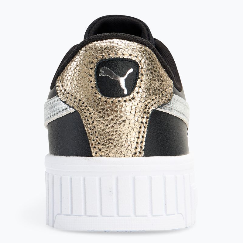 Încălțăminte pentru femei PUMA Carina 2.0 Metallic Shine puma black/puma silver/puma gold 6