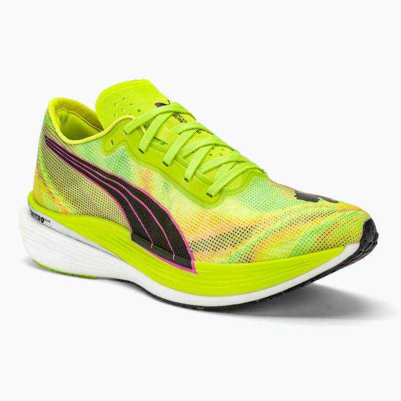 Încălțăminte de alergat pentru bărbați PUMA Deviate Nitro Elite 2 Psychedelic Rush green